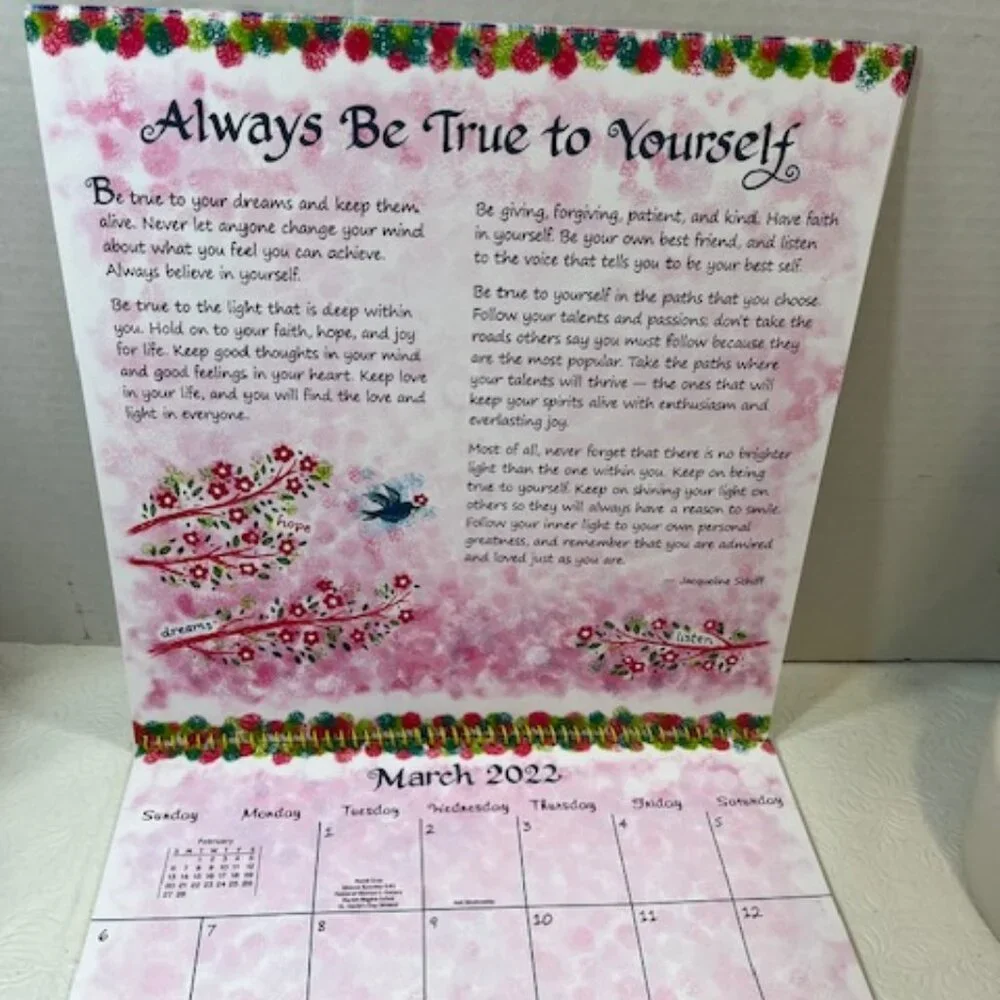 2022 Words Every Woman Should Remember 12-Month Inspirational Wall Calendar